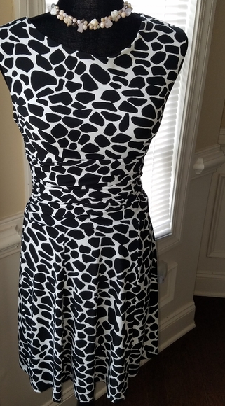studio leopard print dress